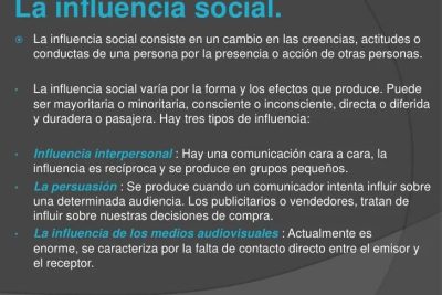 la psicologia de la influencia como nos afectan los demas