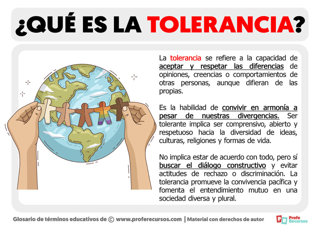 La tolerancia y su relación con las actitudes Qué es 1 la tolerancia y su relacion con las actitudes que es