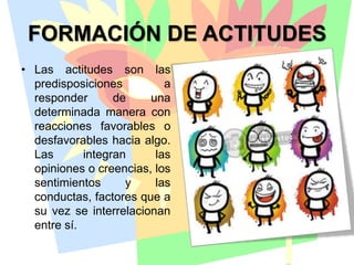 las creencias y su papel en la formacion de actitudes