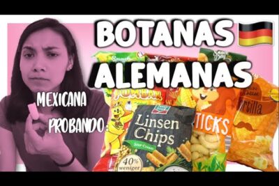 mexicanas prueban botanas alemanas