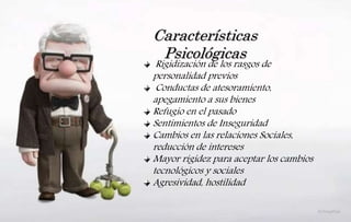 personalidad en la vejez aspectos clave y cambios relevantes