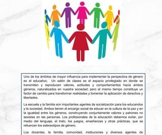perspectivas de genero en el aprendizaje enfoque inclusivo y equitativo