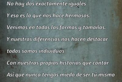 poemas sobre la transformacion de la identidad humana