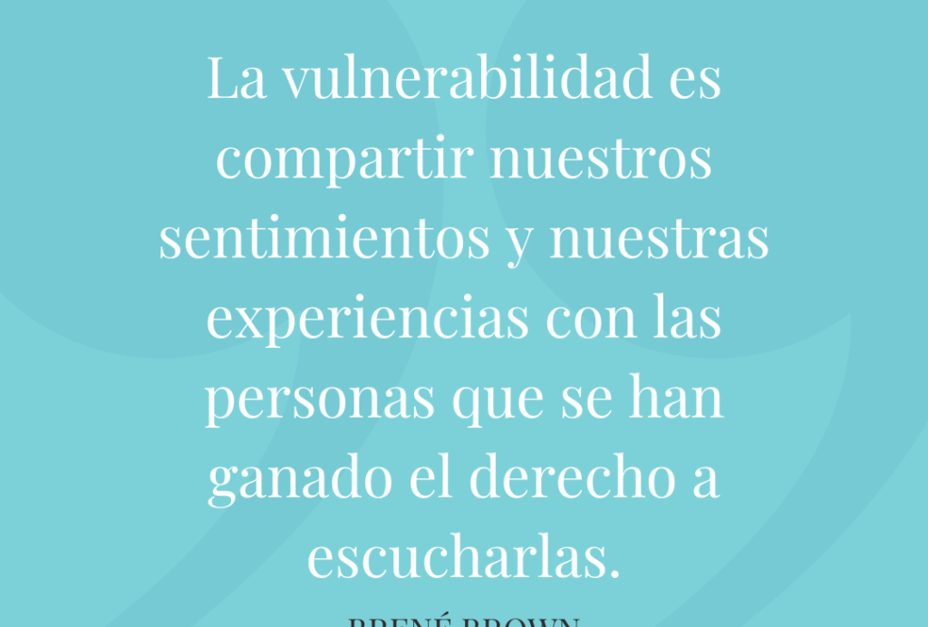 por que es bueno compartir nuestras vulnerabilidades