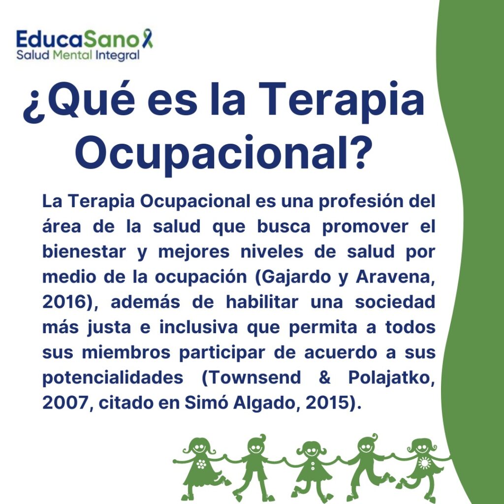 que es la terapia ocupacional y su importancia