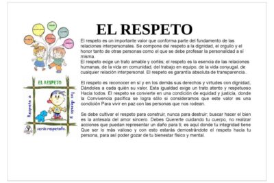 que implica el respeto en las interacciones sociales