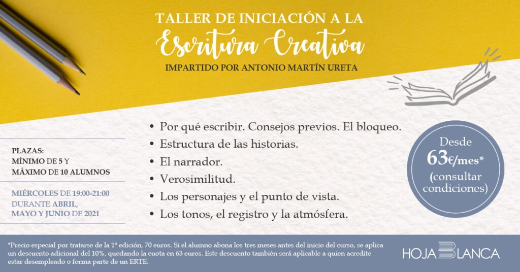 que se ensena en un taller de escritura creativa y mas