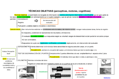 que tecnicas se utilizan para modificar la percepcion
