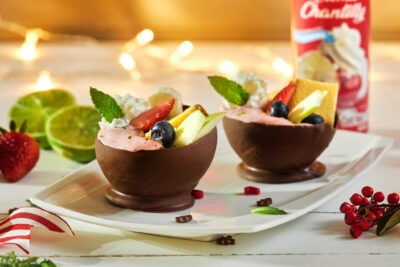 receta saludable de canastitas de chocolate diversion en familia