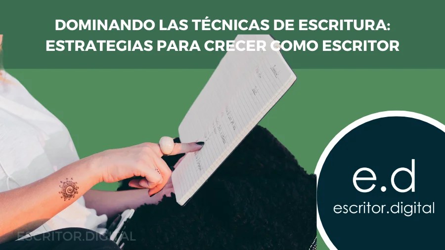 tecnicas de escritura que se ensenaran en un taller especializado