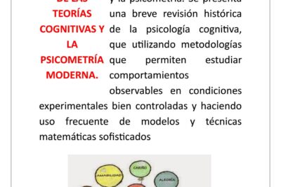 teorias de la cognicion en la psicologia moderna una exploracion