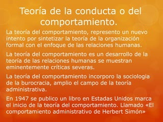 teorias de la conducta en psicologia y comportamiento humano