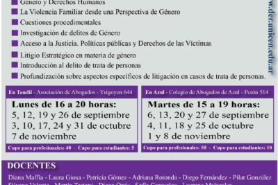 abordaje de la trata de personas desde la perspectiva de genero