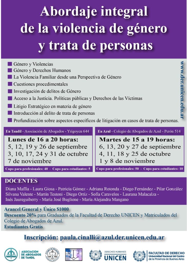 abordaje de la trata de personas desde la perspectiva de genero