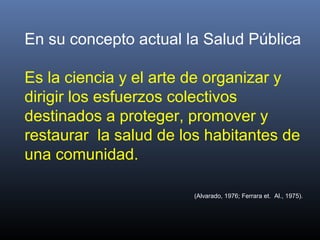 activismo a favor de la salud publica definicion y objetivos