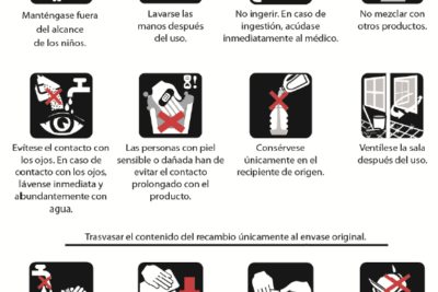 advertencias importantes sobre el uso de productos quimicos a conocer