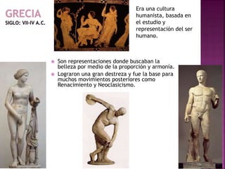 artes visuales y su representacion del cuerpo humano