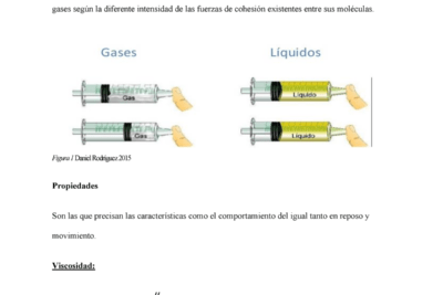caracteristicas y naturaleza de los cuerpos fluidos en fisica