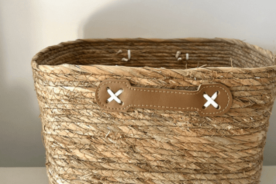cestas elegantes y funcionales para organizar tus accesorios