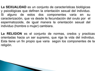 Cómo afecta la religión a la percepción de la sexualidad 1 como afecta la religion a la percepcion de la