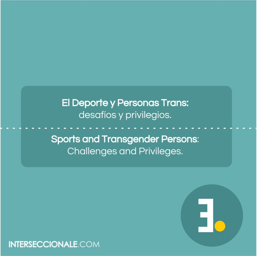 Cómo afectan los deportes a la discusión interseccional 1 como afectan los deportes a la discusion interseccional