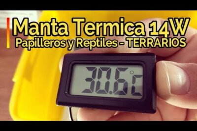 como hacer un monitor de temperatura diy para reptiles