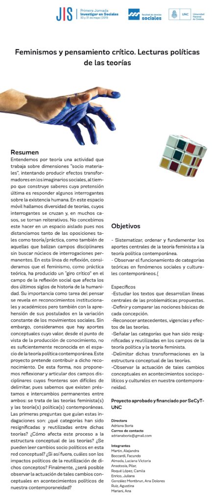 como se desarrolla un pensamiento critico feminista 1