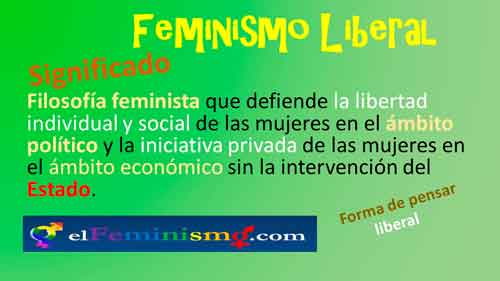 como se entiende la libertad en el feminismo liberal