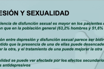como se relaciona la depresion con la sexualidad