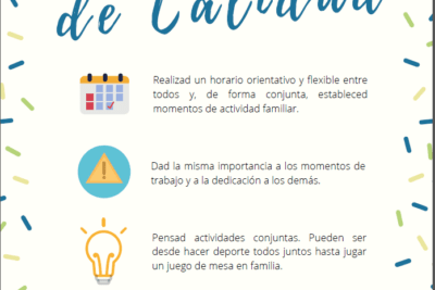 como utilizar el tiempo de calidad para socializar
