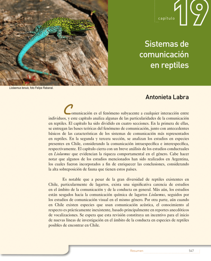 comunicacion no verbal de los reptiles un analisis complejo