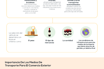 diferencias en los requisitos de transporte en cada pais