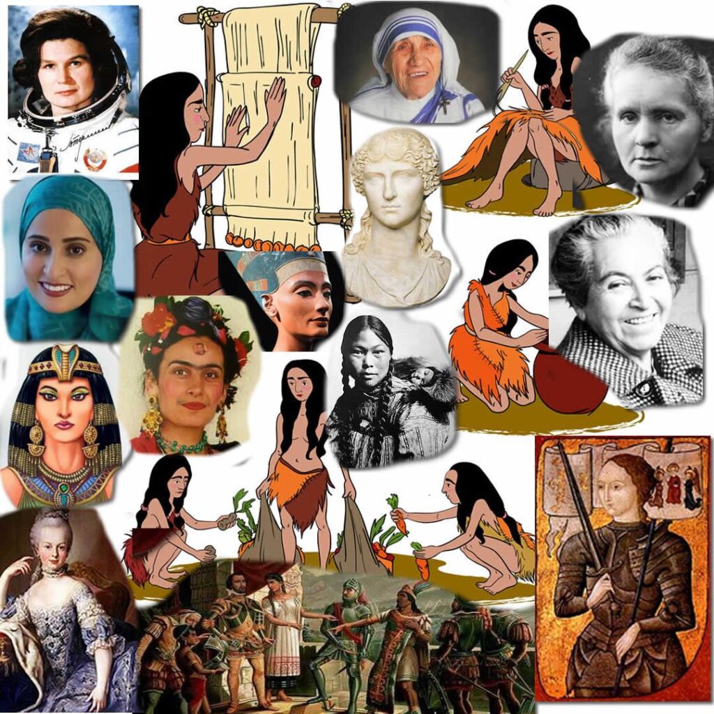 el impacto de las mujeres en la evolucion cultural historica