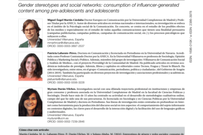 el papel de los influencers en los estereotipos