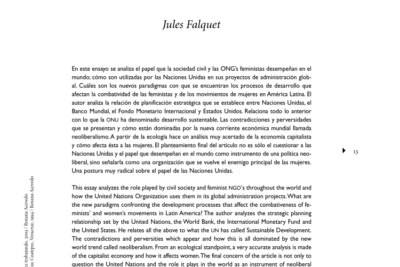 feminismo y desarrollo sostenible analizando su relacion