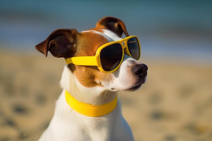 gafas de sol para mascotas son necesarias o solo una moda