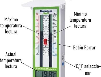 instalacion efectiva de un termometro digital en el refugio