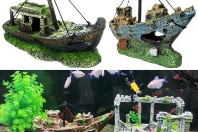 los mejores barcos de juguete para decorar tu acuario