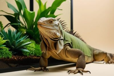 mejores materiales para alojar reptiles tropicales