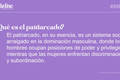 por que es relevante el estudio del patriarcado