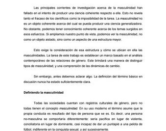 que lugar ocupa la masculinidad en la politica actual