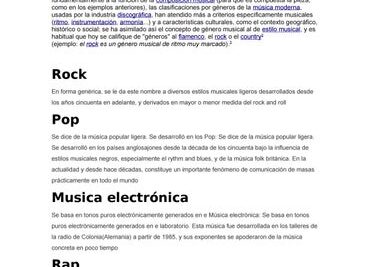 que papel juega la musica en la representacion de genero