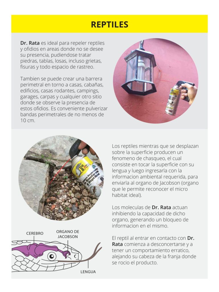 que tipo de rocios y sprays son seguros para reptiles
