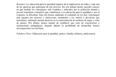 roles de genero en videojuegos analisis y contexto actual