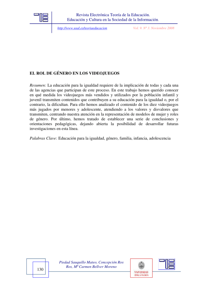 roles de genero en videojuegos analisis y contexto actual