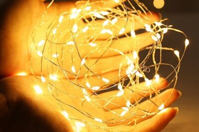 usa luces led para decoraciones creativas y originales