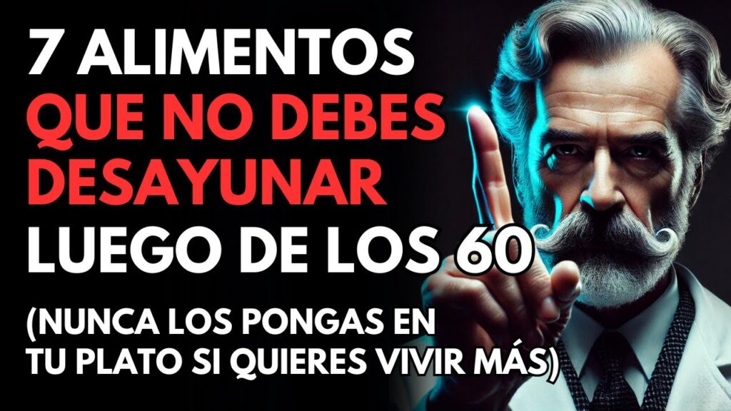 asesinos silenciosos no desayunes esto si tienes mas de 60