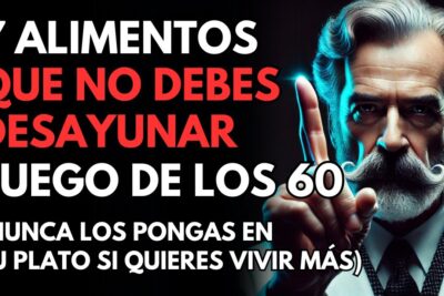 asesinos silenciosos no desayunes esto si tienes mas de 60