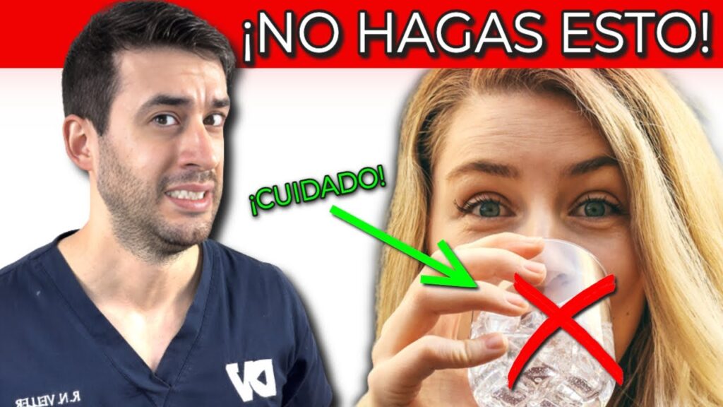 hidratacion optima evita errores comunes al beber agua