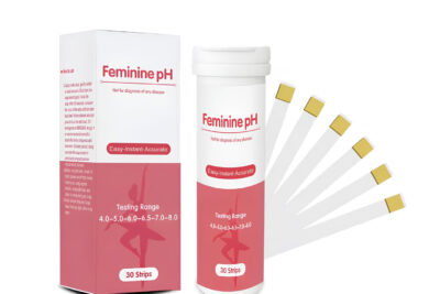 Kit de 50 tiras reactivas para medir el pH vaginal con escala colorimétrica y lectura rápida